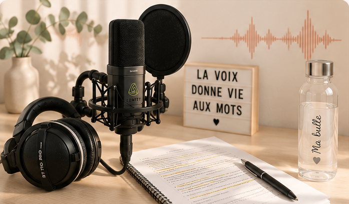Voix off professionnelle